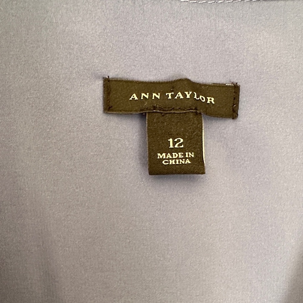 Ann Taylor Blue Midi Dress - Picture 2 of 9